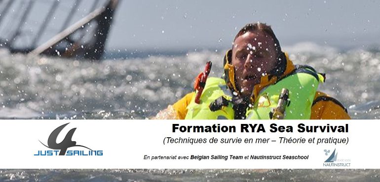 Formation RYA Sea Survival le 26 mars 2017