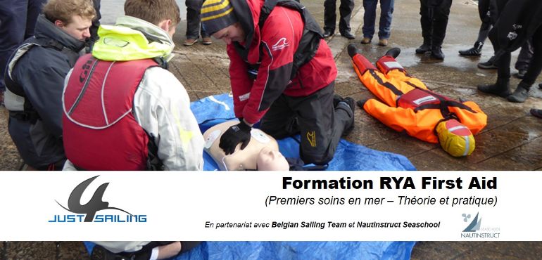 Formation RYA First Aid le 27 mars 2017
