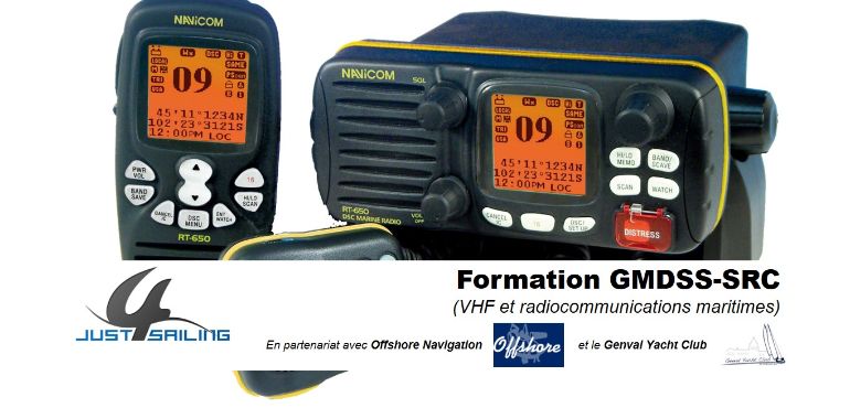 Formation VHF GMDSS-SRC à Genval le 20 janvier 2018