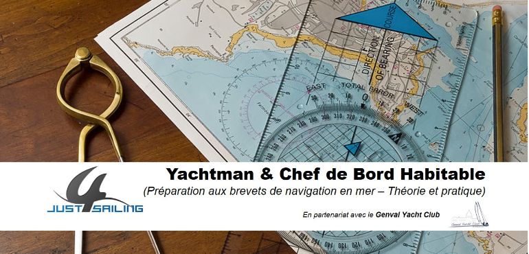Formation Yachtman / Chef de Bord Habitable 2019-20 à Genval: Dates et modalités d'inscription